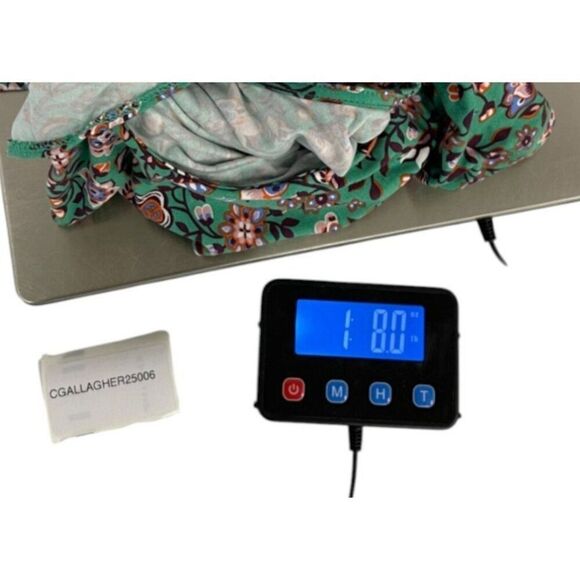 Boden Womens Wrap Dress UK 20 US 16 18 Green Floral Midi Ruffle Vneck D0174 NWT - Picture 13 of 13